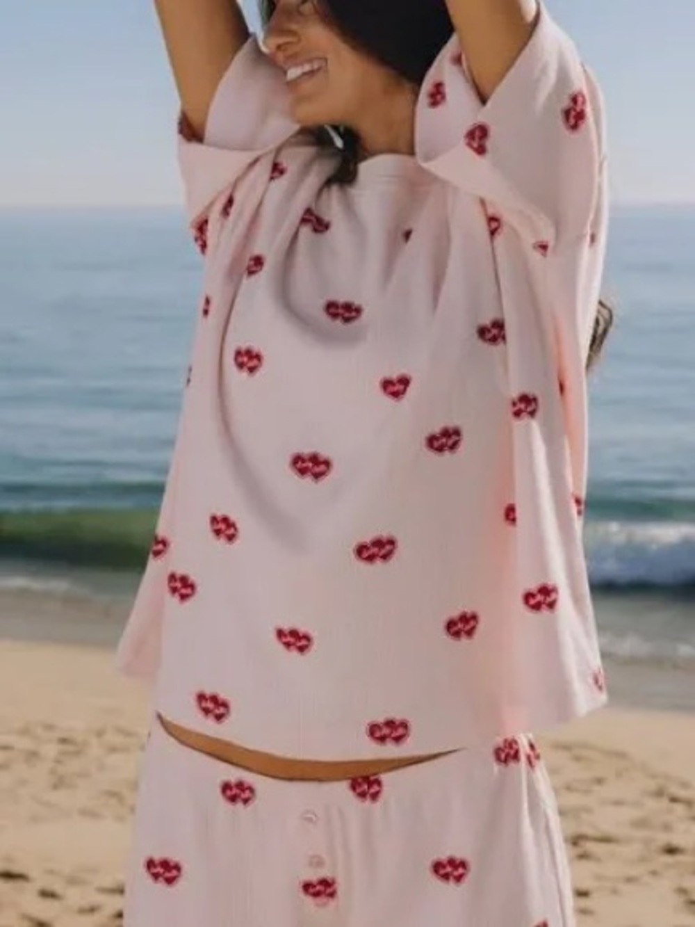 Daily Drills Heart Pajamas NEW